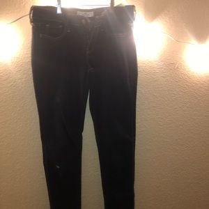 dark hollister jeans